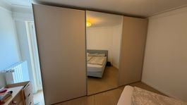 Large sliding door wardrobe — excellent condition