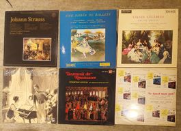 6 LPs mit beschwingter Tanzmusik unterschiedlichen Stils