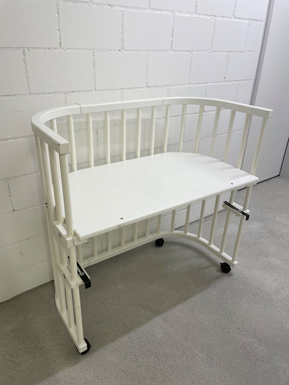 Letti: Beistellbett weiss verstellbar mit Rollen – Usato da Urdorf venduto da sel_5kf5 1