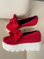 RARITÄT - edler und stylischer Damenschuh, rot, 38