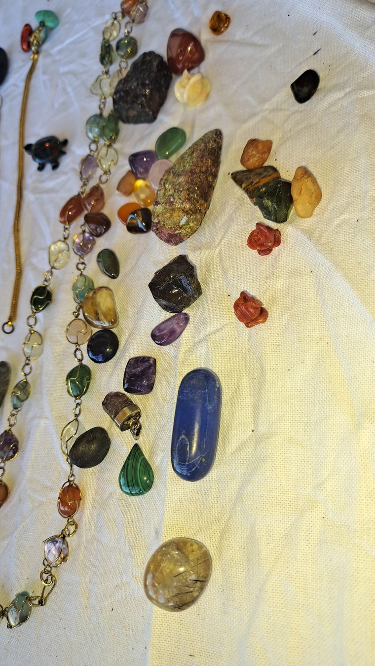 Altri gioielli: Stein Sammlung Schmuck Lot Ringe Ketten usw  – Usato da Kölliken venduto da Upcycling-by-Mc-TAM 5