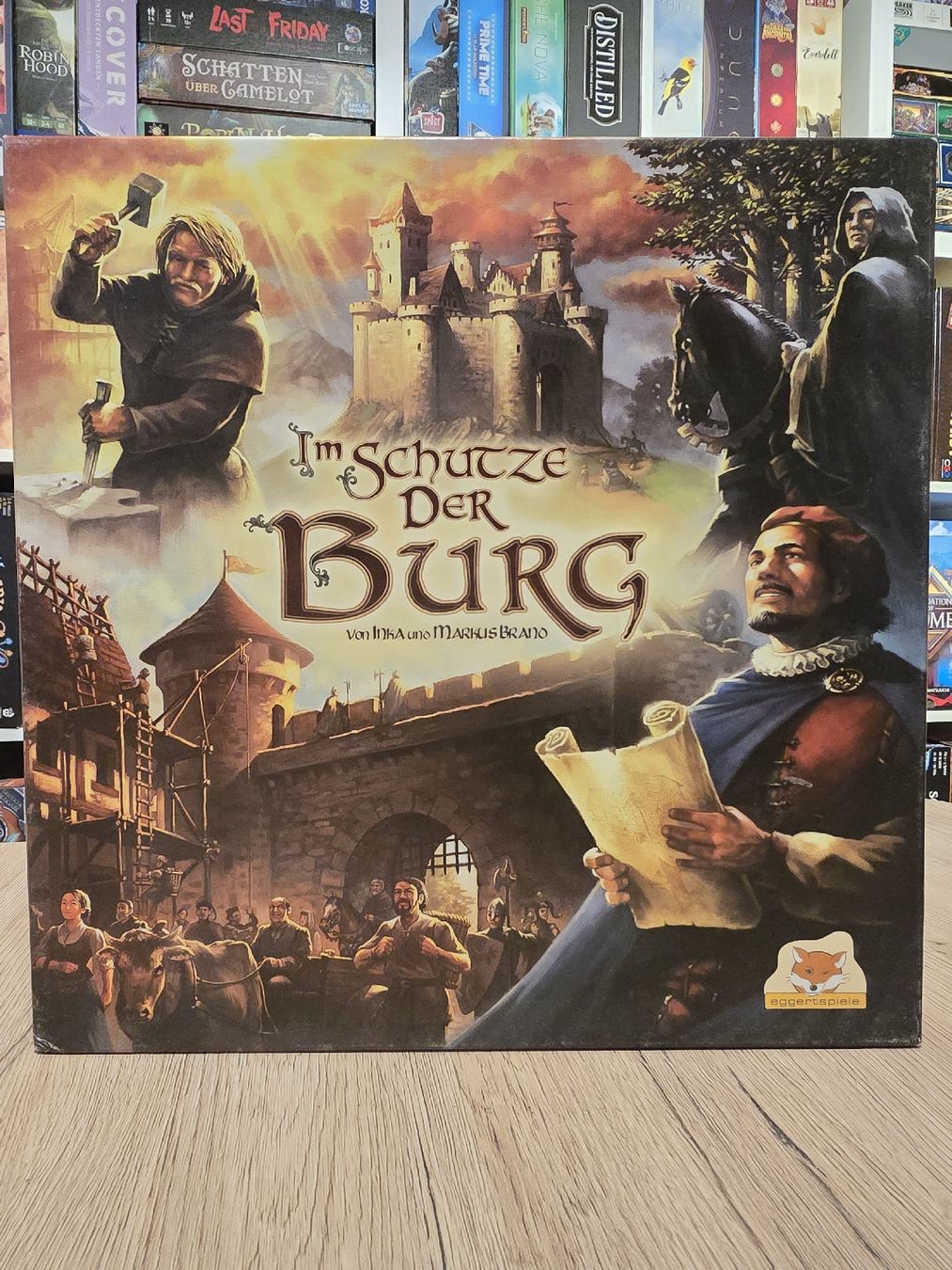 Giochi: Brettspiel Im Schutze der Burg – Usato da Utzenstorf venduto da Ram-Kin