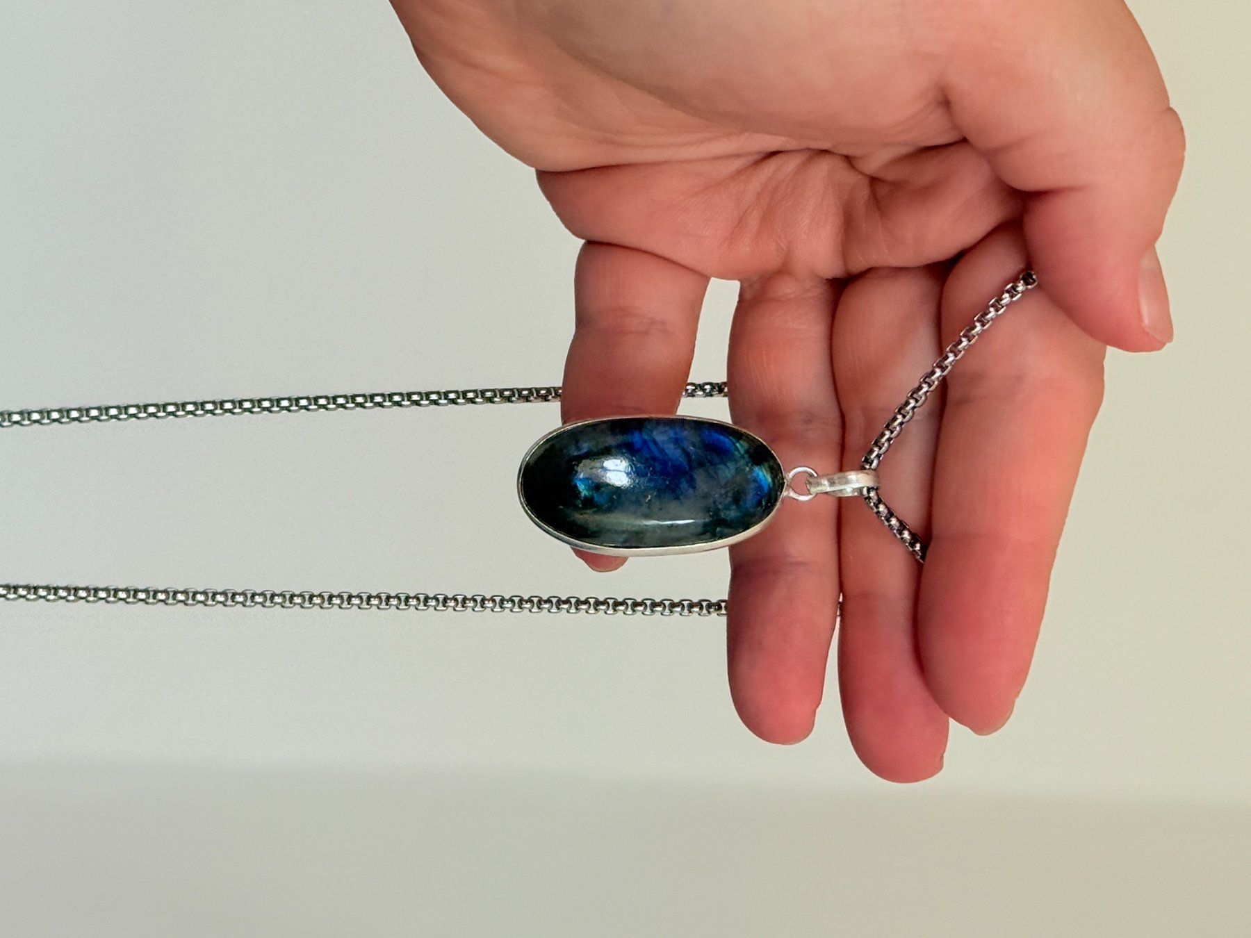 Catenine: Collier avec Labradorite – Nuovo e nell'imballaggio originale da Genève venduto da AWWA 9