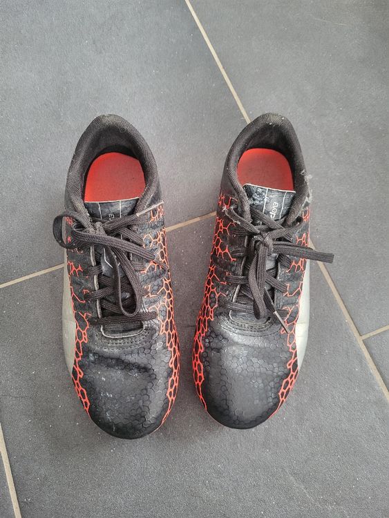Puma Fussballschuhe Gr. 37 schwarz/orange | Kaufen auf Ricardo
