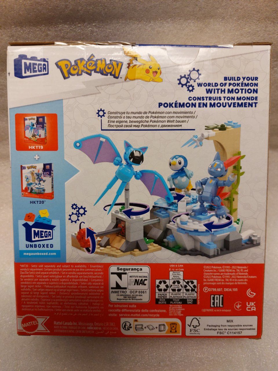 Mega Baukästen: Pokemon build with motion - MEGA - 100%NEW – Neu und originalverpackt aus Pambio Noranco von Pol69 1
