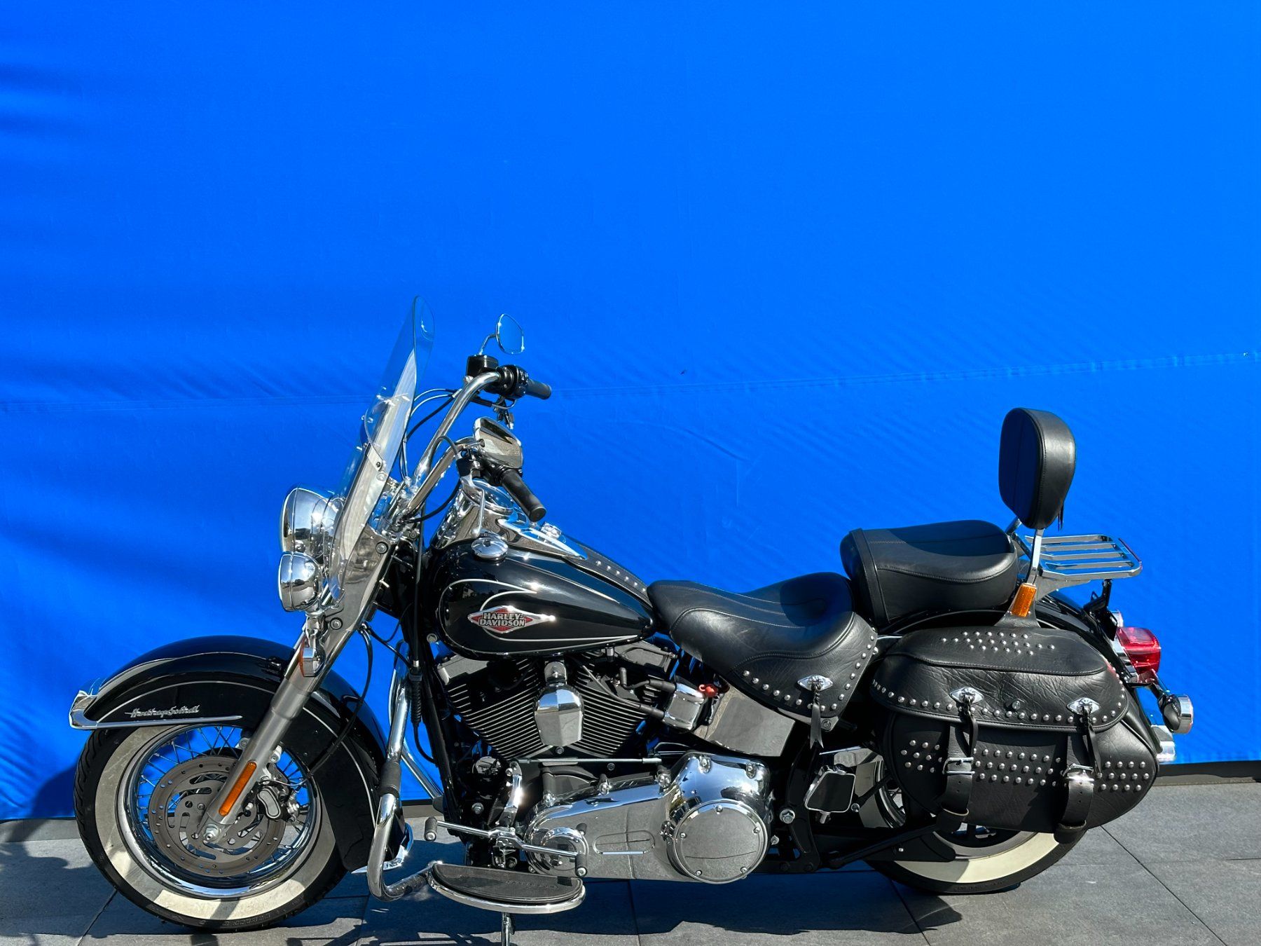 Harley-Davidson Chopper: HARLEY-DAVIDSON FLSTC 1580 Softail Classic mit ABS – Usato da Escholzmatt venduto da Wikinger11 4