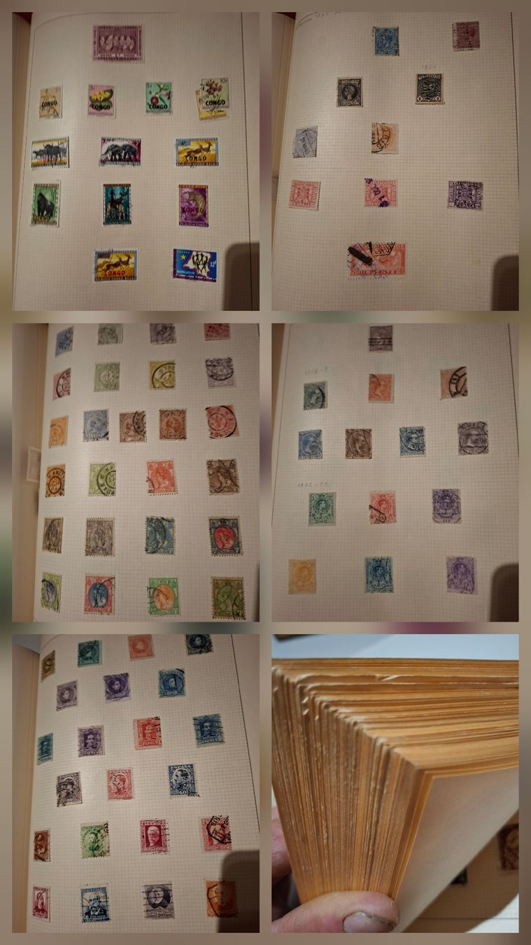 Tous les timbres: Sammlung eingeklebter Marken Weltweit über 100Seiten – D'occasion à Balgach par SIMEON27