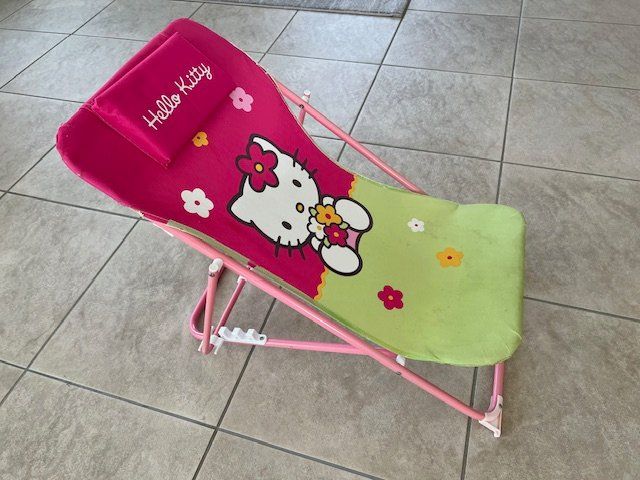 Sedie a sdraio: Kinder-Liegestuhl Hello Kitty – Usato da Seuzach venduto da lalolina 2