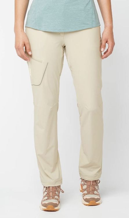 Neue Salomon Wayfarer Wanderhose, Damen, 38, beige (Neu und