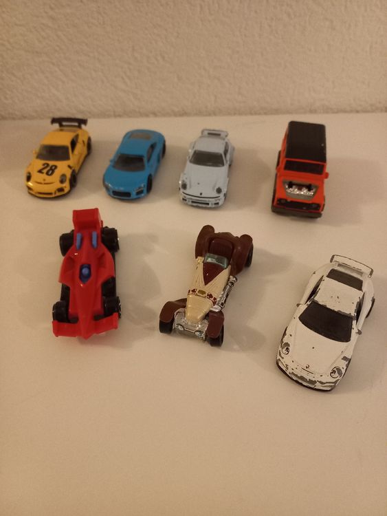 LOT DE 14 VOITURES DE SPORT MINIATURES- majorette et bravo d'occasion