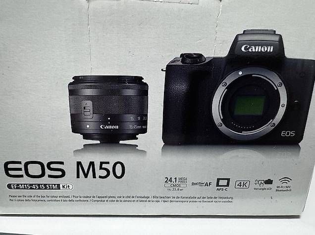 Appareil photo: Canon EOS M50, Weiss – D'occasion à Zürich par Babylonia 3