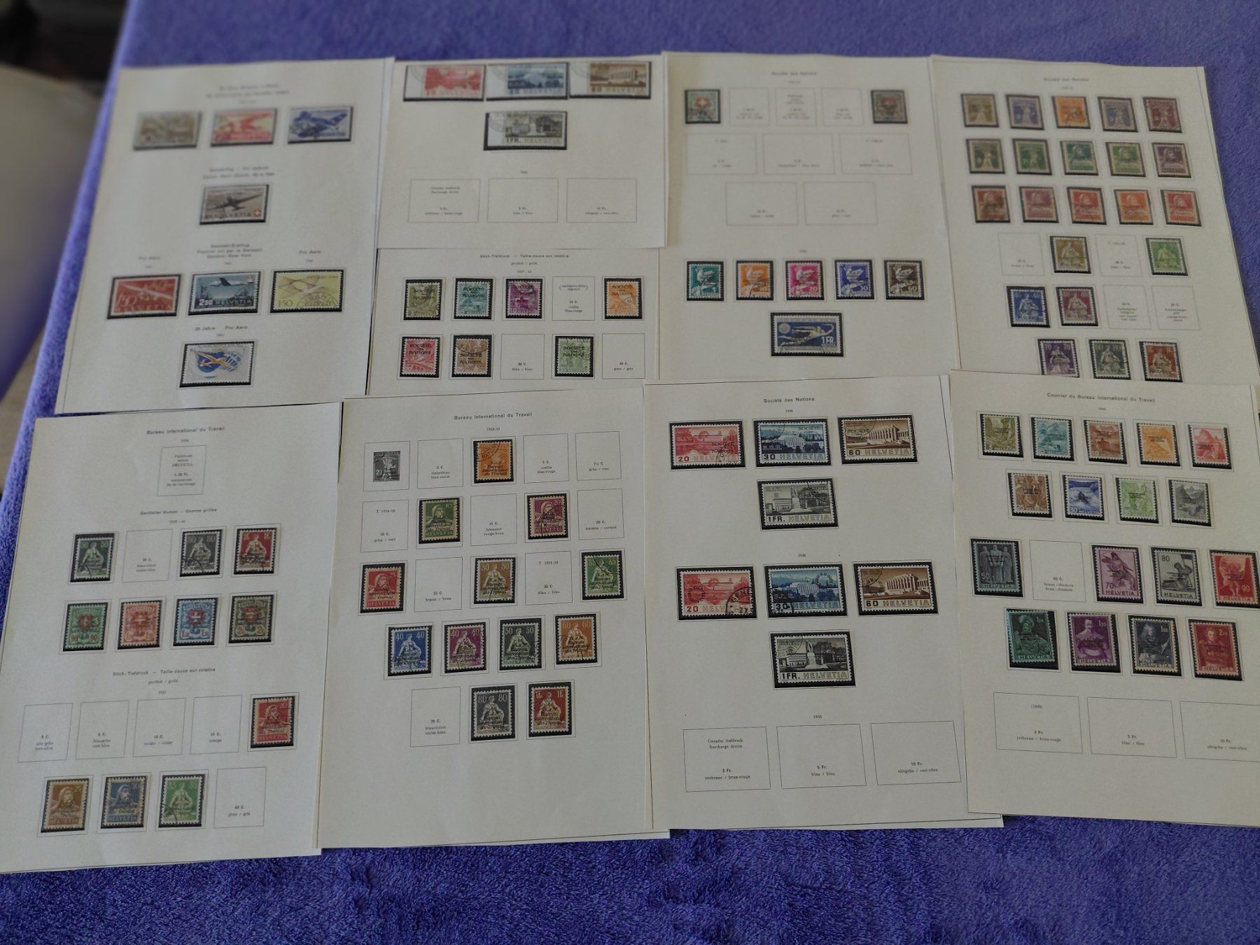 Tous les timbres: Superlos Ch **/*/o – D'occasion à Horw par Onurb008 2