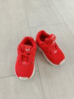 Rote Adidas ZX Flux Babyschuhe, Grösse 20, Top Zustand