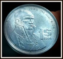 MEXICO 1 PESO 1984