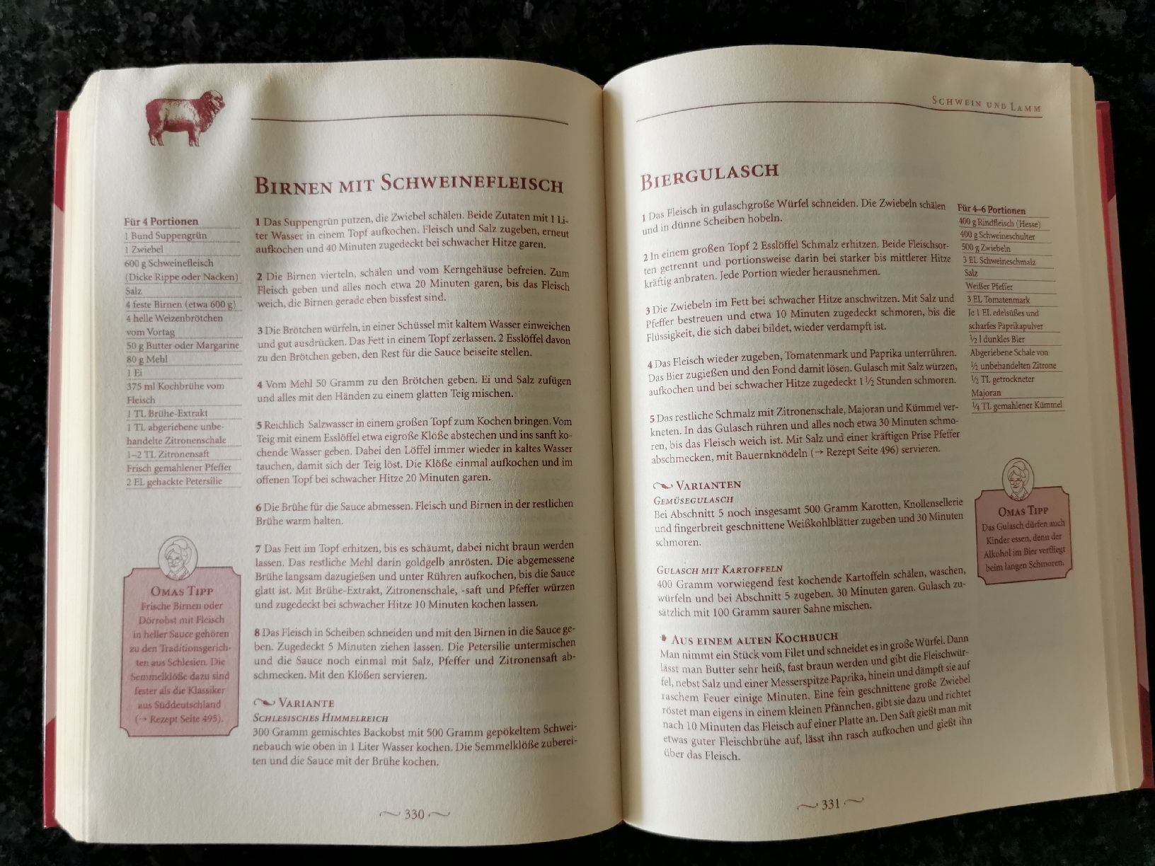 Libri: Omas grosses Kochbuch - 1001 Rezepte – Usato da Bremgarten AG venduto da Angie_77 2