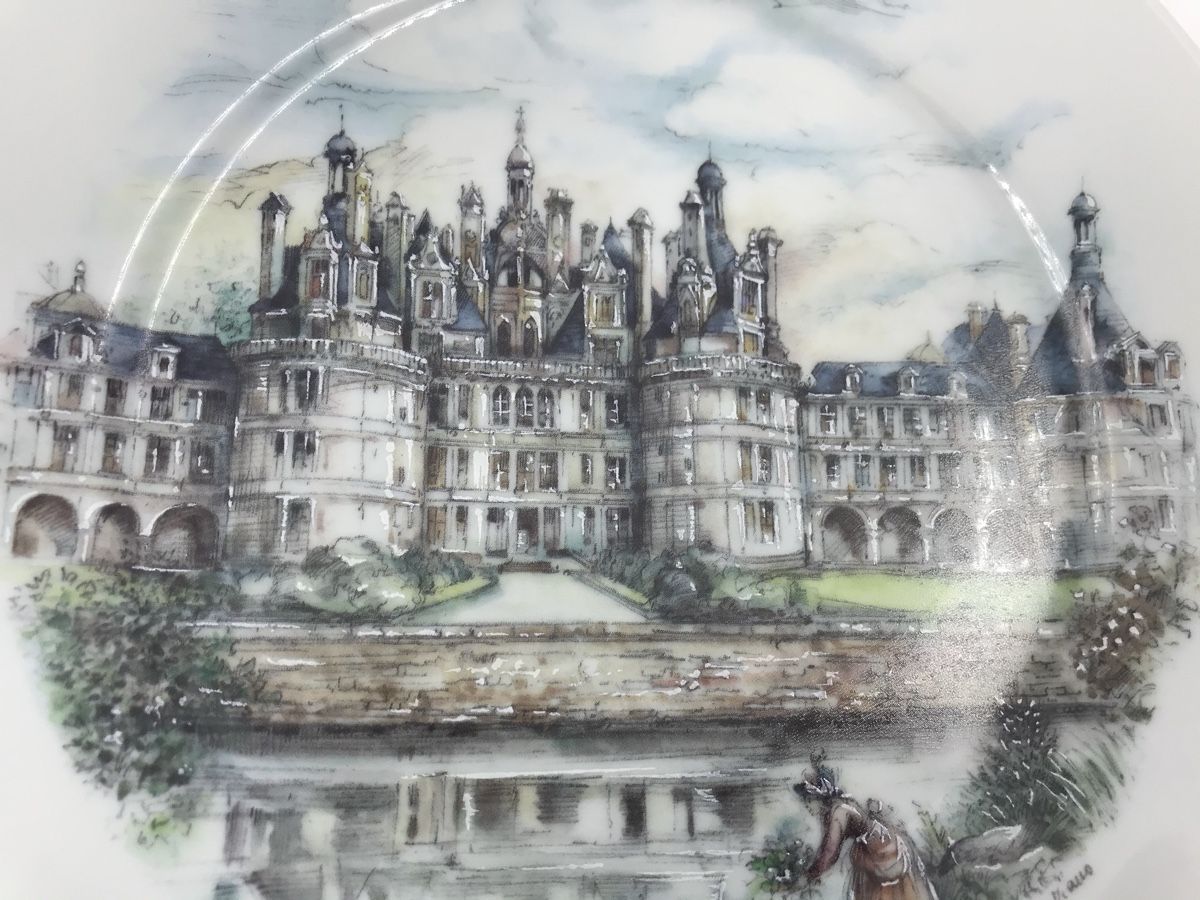 Piatti: Assiette décorative château de Chambord – Nuovo (secondo la descrizione) da Genève venduto da Eric1823 3
