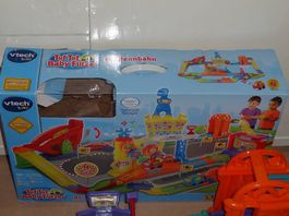 Vtech Tut Tut Baby Flitzer RC Rennbahn Set komplett OVP