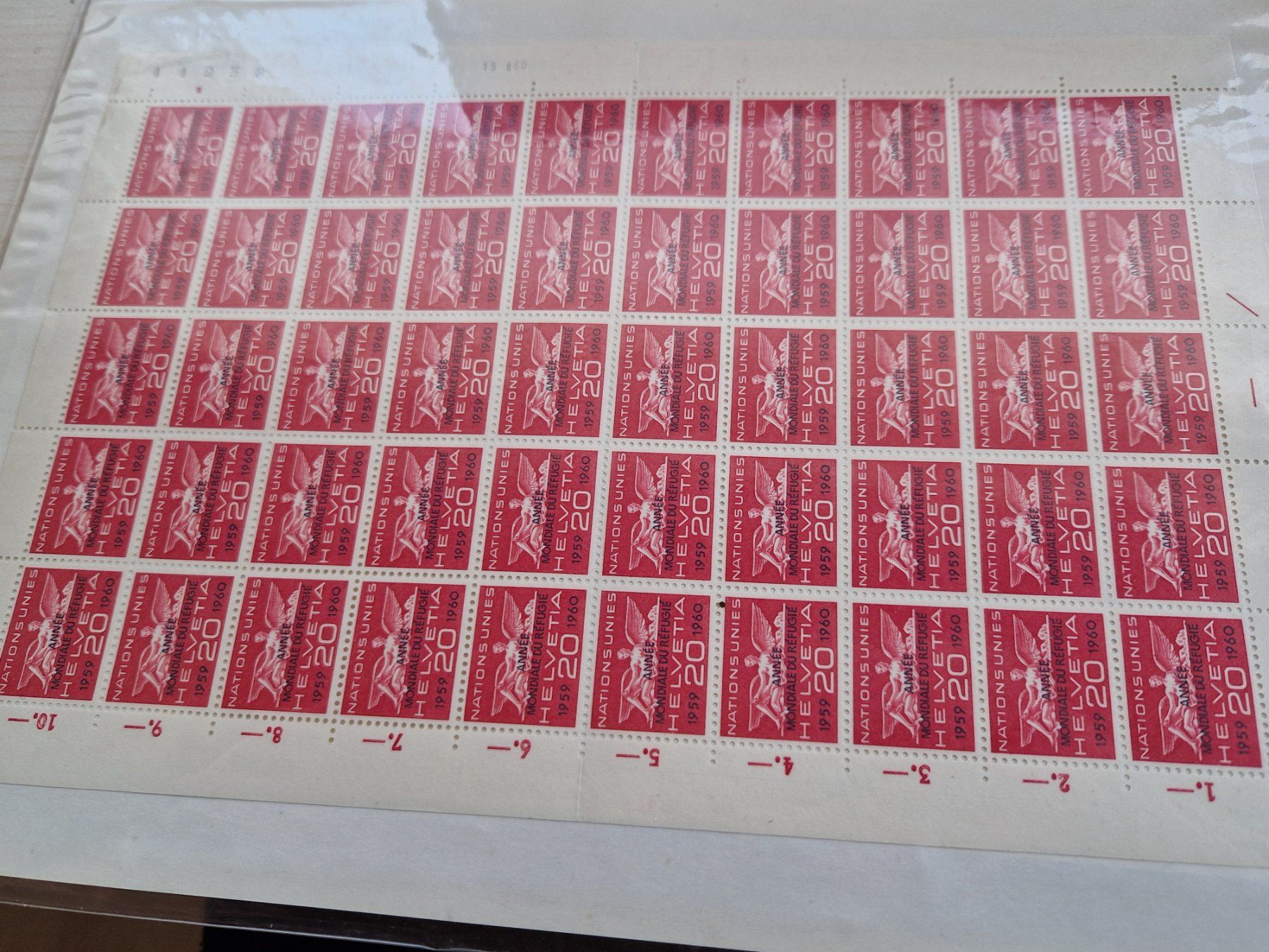 Tutti i francobolli: 2 Bögen Dienstmarken postfrisch**, ab 1.- – Usato da Burgdorf venduto da Glossy01 1
