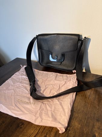 Coccinelle Ledertasche Schwarz, neu, Top Zustand!