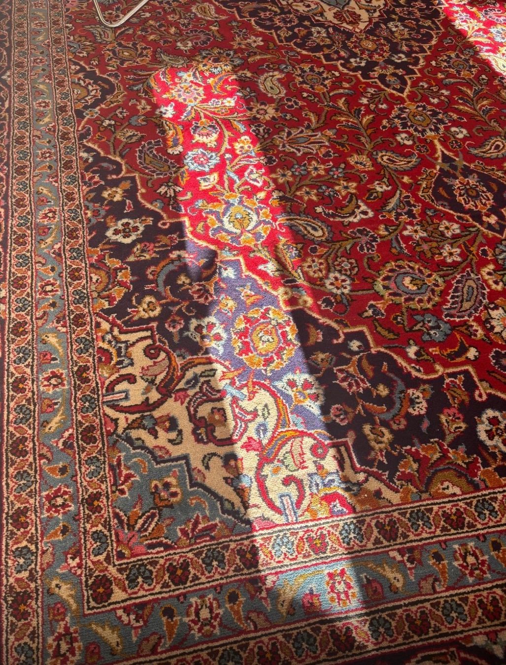 Tappeti: Handgeknüpfter Persischer Kashan Teppich – Usato da Uetikon am See venduto da ms06458