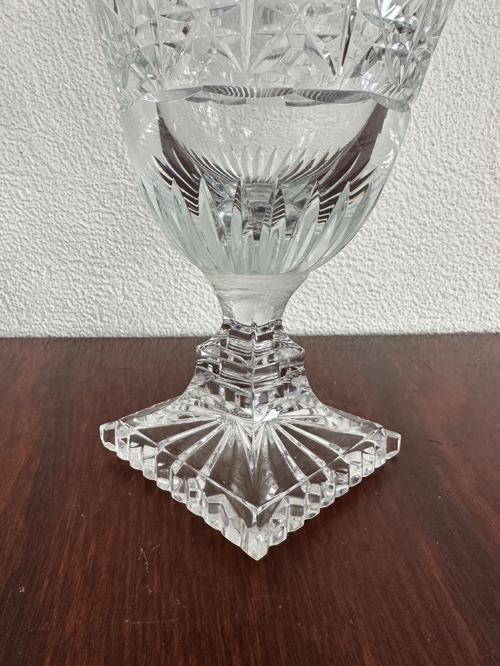 Vasi & Recipienti: grosse Vintage Kristallglas Vase – Usato da Zürich venduto da frauflufelberg 6