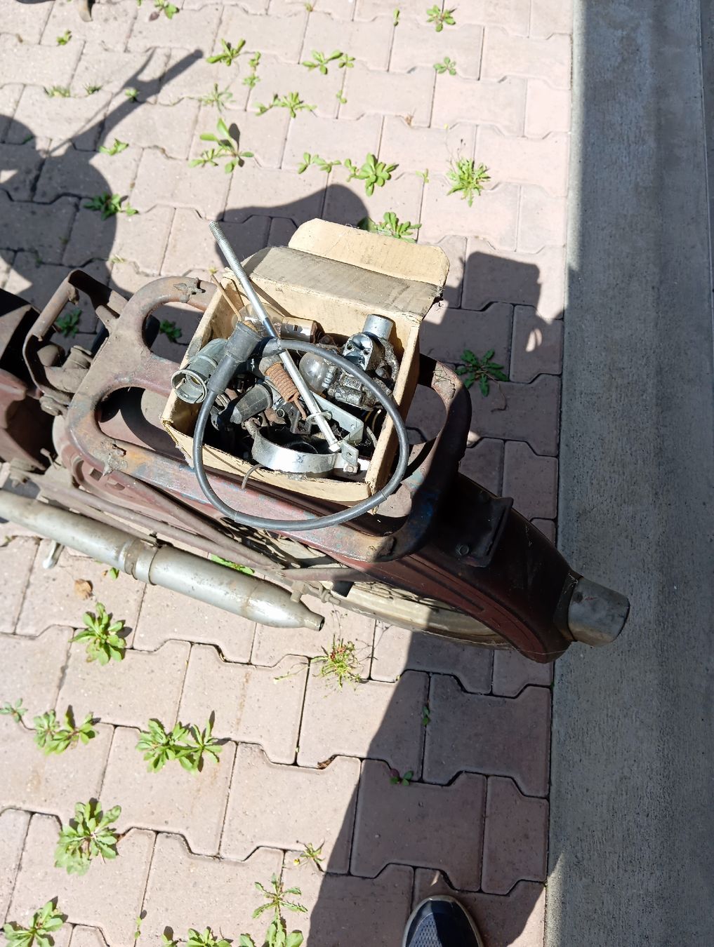 Simson Ciclomotori: 2 x Simson RS2 Scheunenfund – Difettoso da Baldegg venduto da eichhof79 5