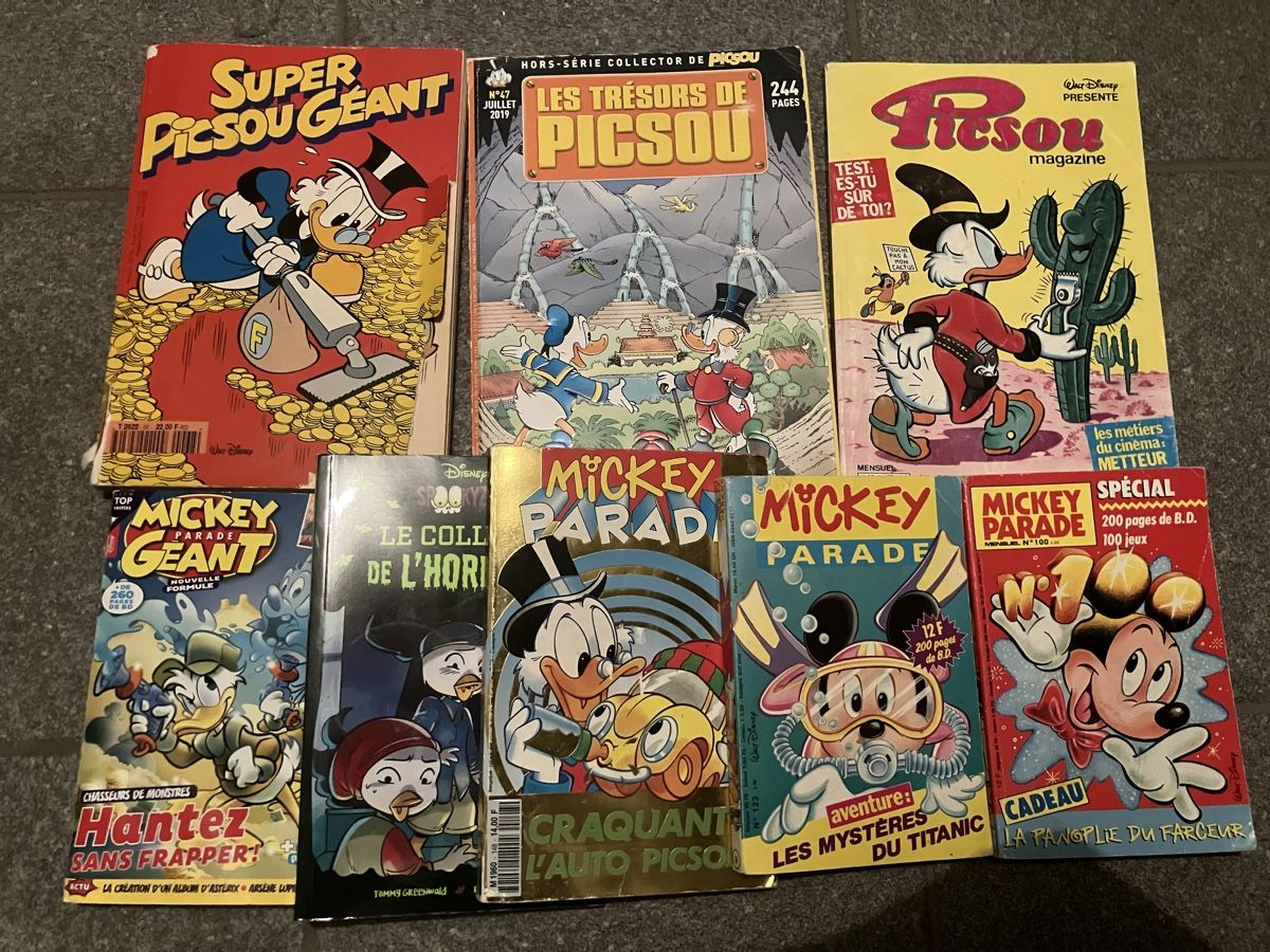 Fumetti: Picsou, Enten Donald, divers – Usato da sion venduto da orchikorchik 1