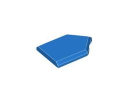 LEGO - 100x Blue Tile 2 x 3 Pentagonal - 22385 - NEW