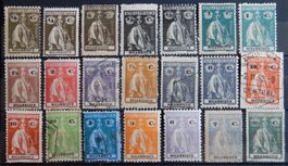 Mocambique ex. Kat. 153-246 */gest. 1913/22