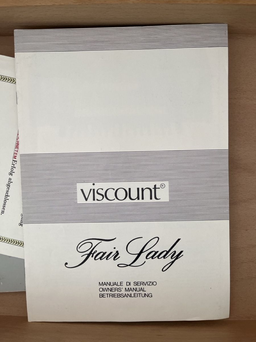 Hammond Musikinstrumente: Viscount  Hammond Orgel – Gebraucht aus Widnau von bogi012 6