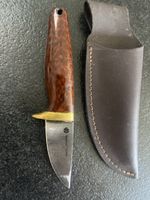 Messer NKD Stainless 14C28N mit Lederscheide