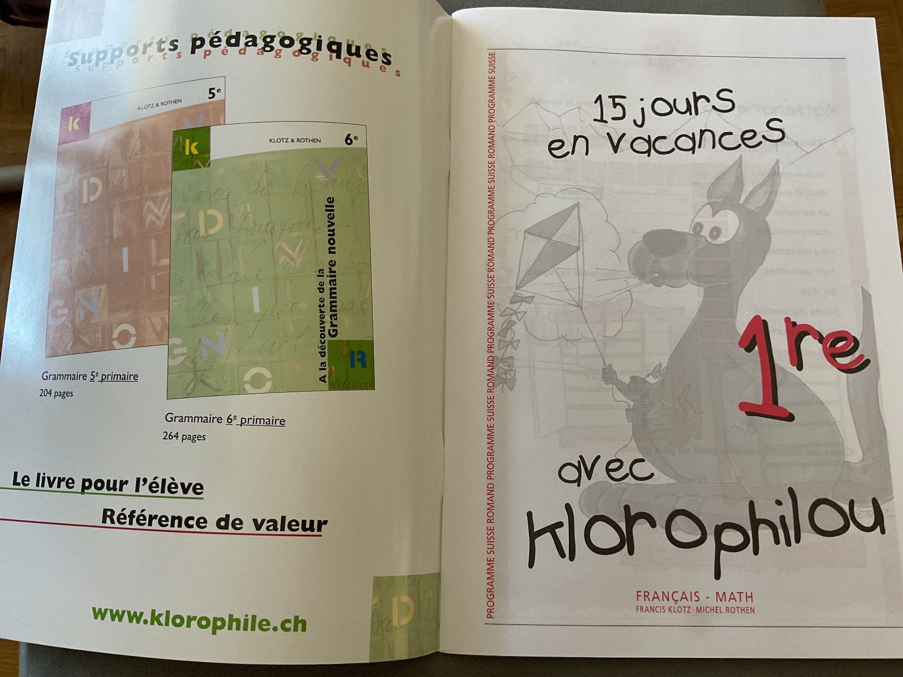 Libri: Cahier de vacances klorophile neuf 1er – Nuovo e nell'imballaggio originale da Icogne venduto da luna.16 3