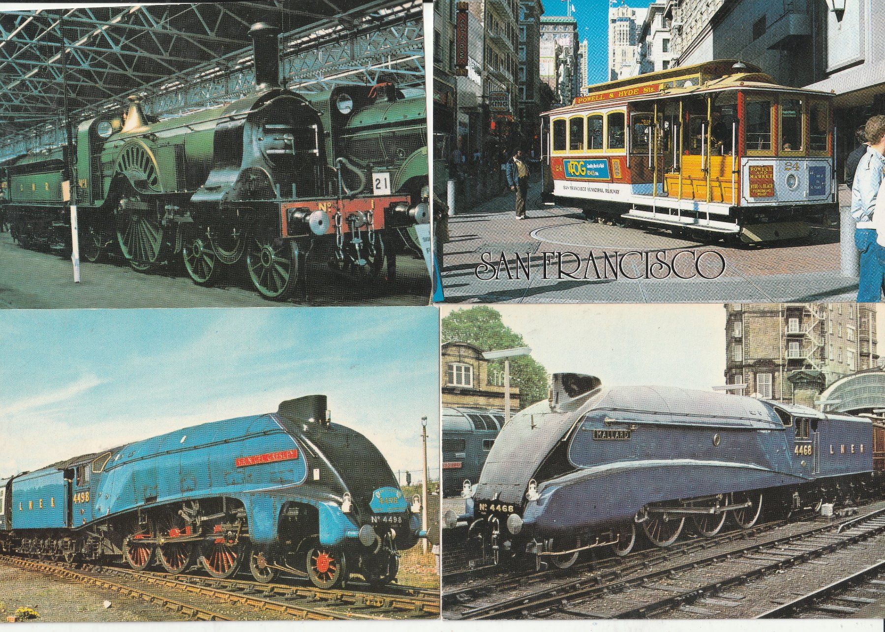 Cartoline postali: 40 karten Bahnen - Eisenbahnen – Usato da Lumbrein venduto da made02 2