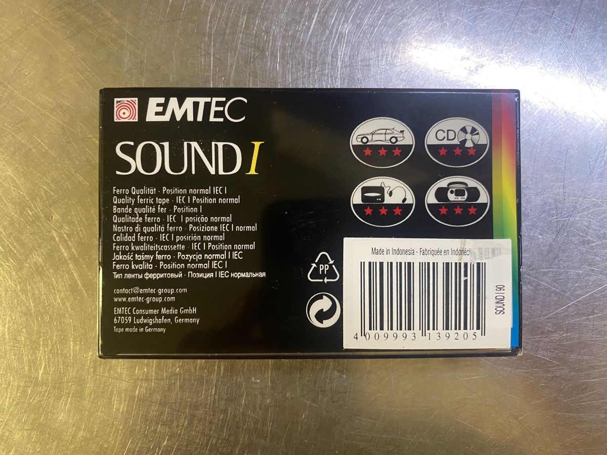 Musicassette: EMTEC SOUND Cassette – Nuovo e nell'imballaggio originale da Wallisellen venduto da nick_1976blu