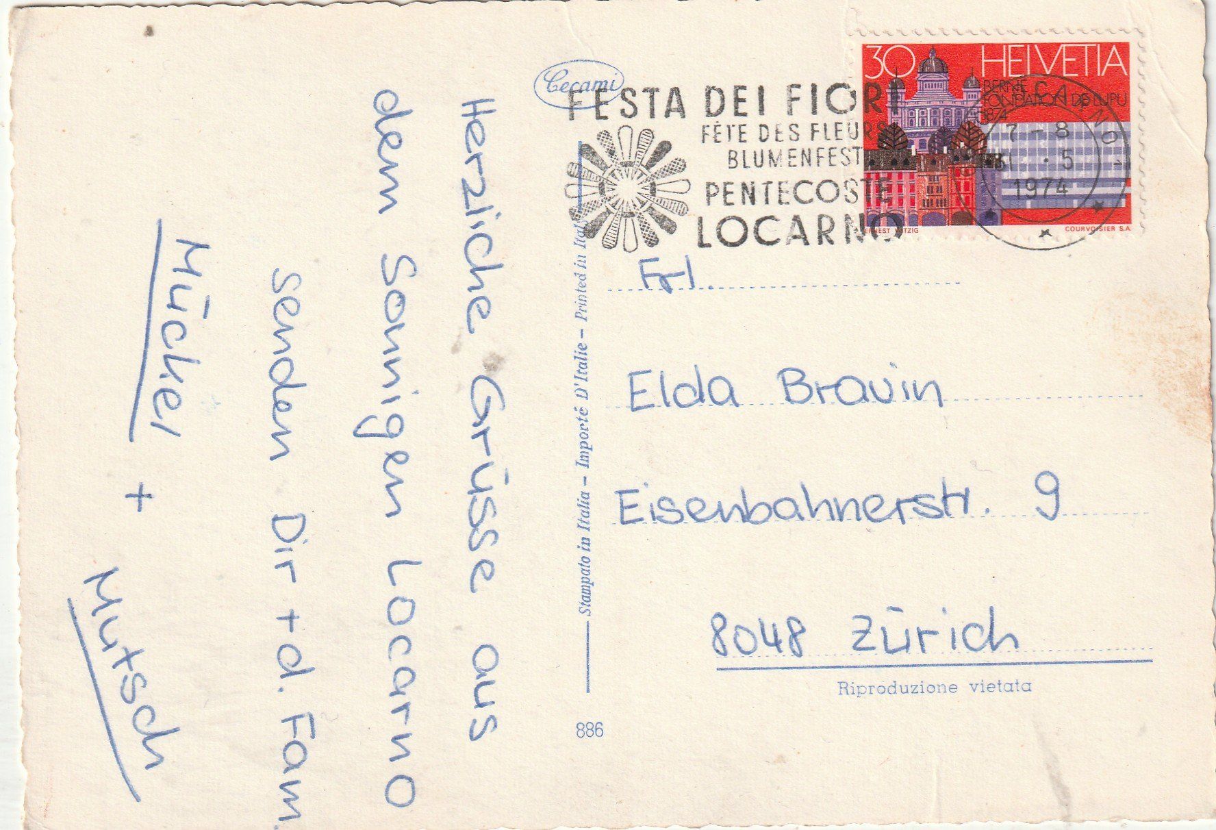 Cartes postales: Katzenkarte – D'occasion à Lumbrein par made02 1