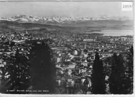 Zürich - Blick von der Waid