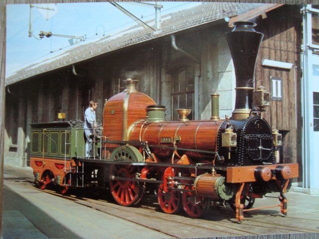 Cartoline postali: Spanisch-Brödli-Bahn D 1/3 Nr. 1 – Nuovo e nell'imballaggio originale da Thun venduto da Abigboss