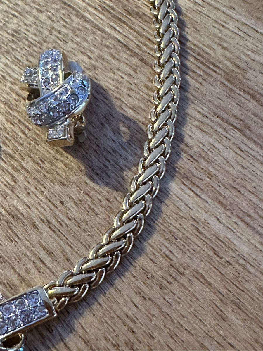 Colliers: Collier mit Clips vergoldet – D'occasion à Herbriggen par Sehrazade 5