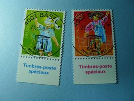 1989 Europa 775+776 ET Vollstempel 4002 BASEL