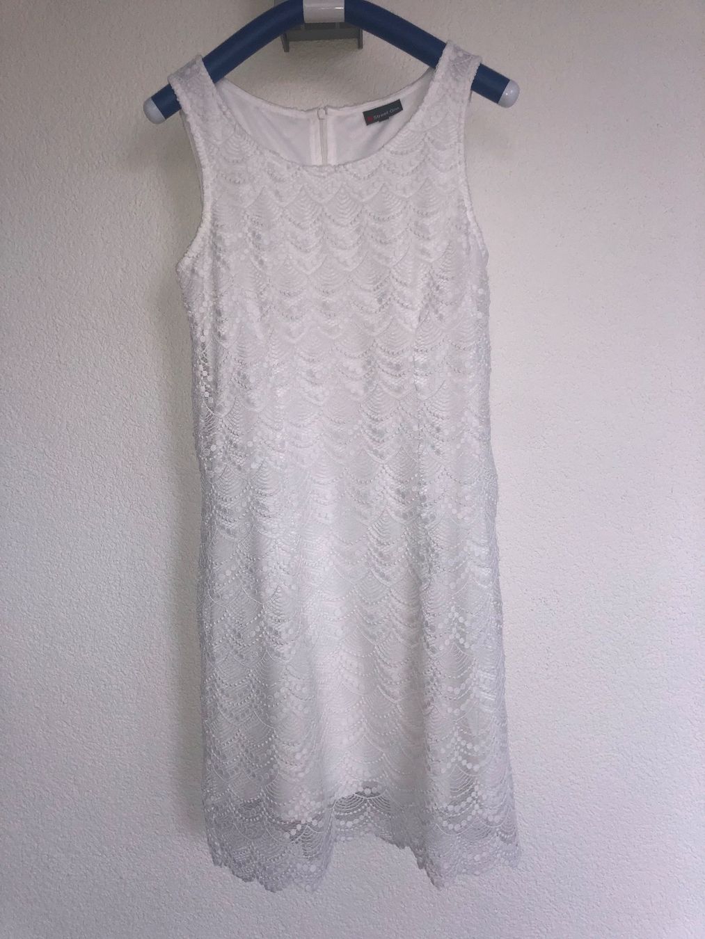 Vestiti: Weisses Kleid Street One Grösse 38 – Usato da Biel/Bienne venduto da Izzybizzy 2