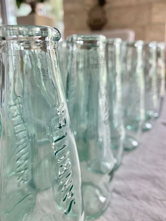 Vasi & Recipienti: 28 SanBitter Fläschli - Glasvasen – Nuovo (secondo la descrizione) da Oensingen venduto da Wabuoe 3