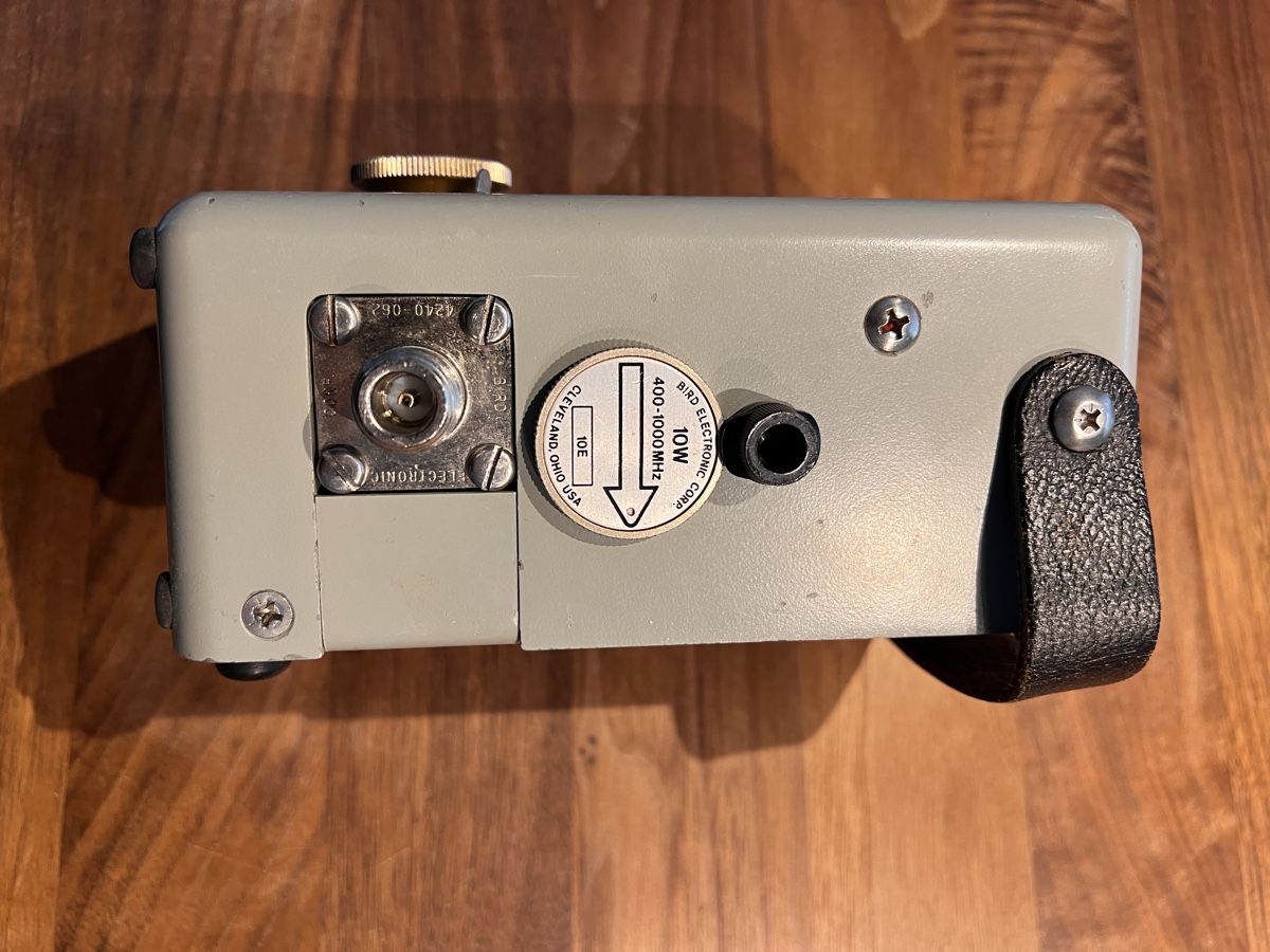 Misurare: 2 Stk. BIRD Wattmeter mit Ledertasche – Usato da Burgdorf venduto da HB9EHO 6
