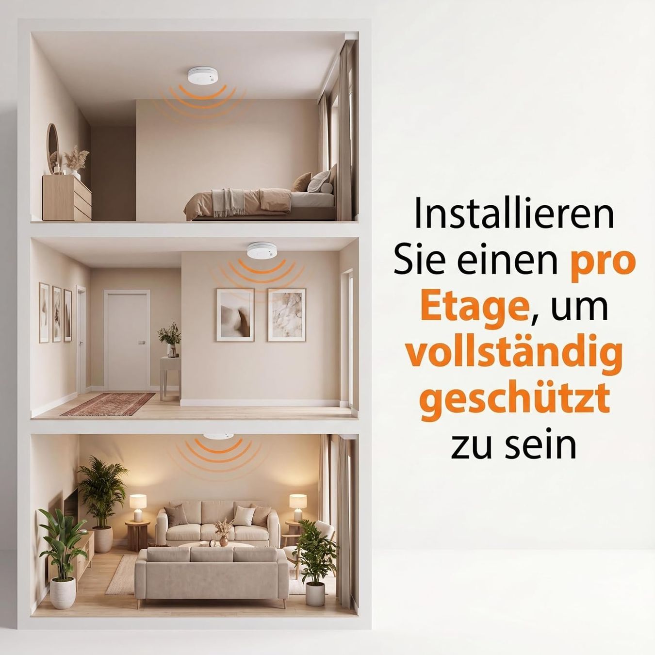 Alarmanlagen: 10 Stück Rauchmelder – Neu und originalverpackt aus Hundwil von pac_6jh8 7