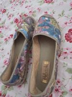 Espadrilles Damen Grösse 39 Pailletten bunt neu, sehr schön