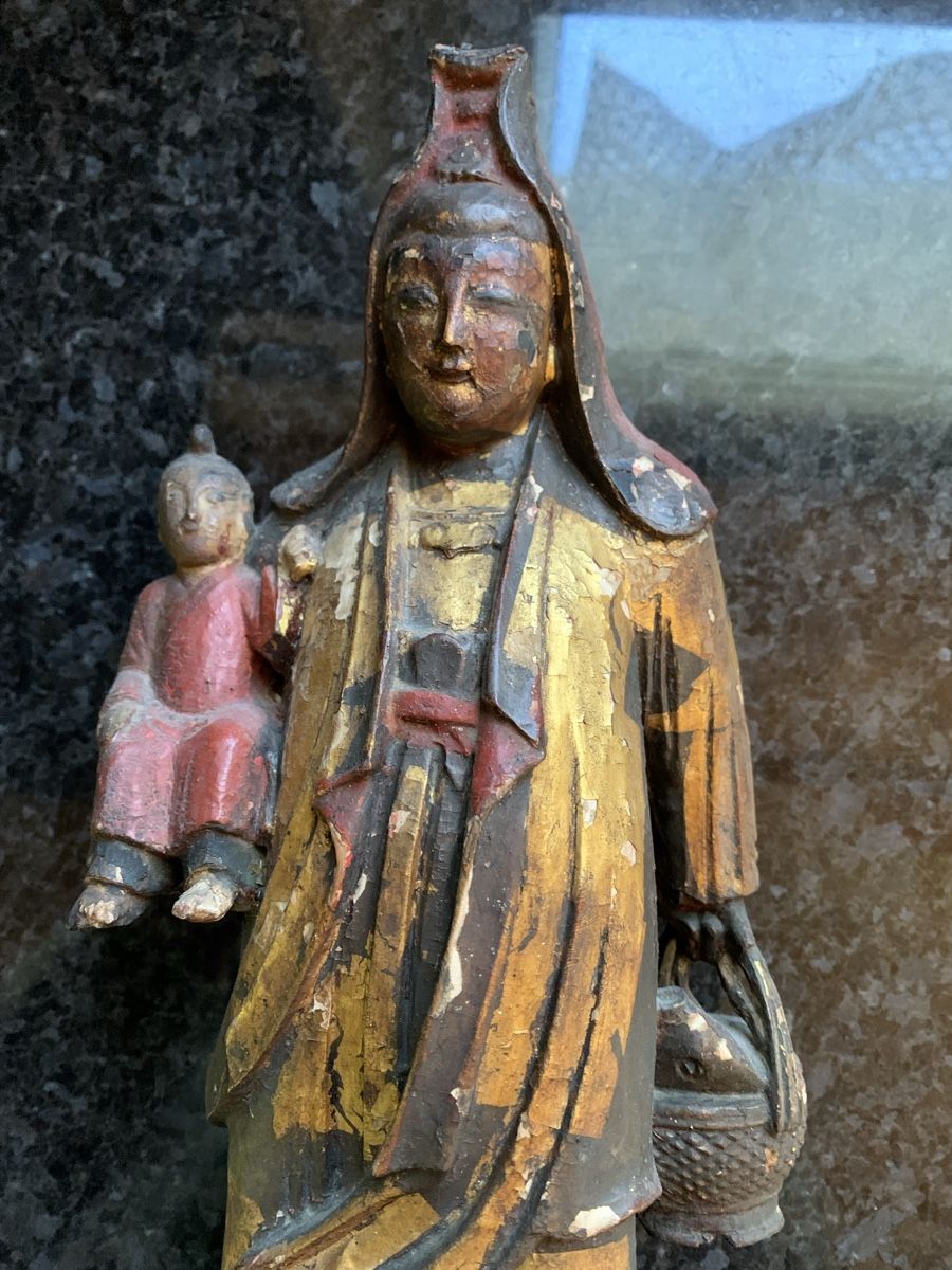 Sculture & Statue: Antike asiatische Skulptur – Usato da Wolfhalden venduto da SecondAntique 1