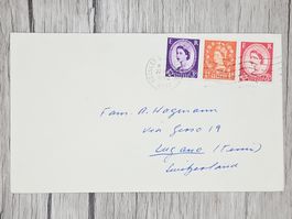 CL14 Enveloppe + Timbre Angleterre 1962
