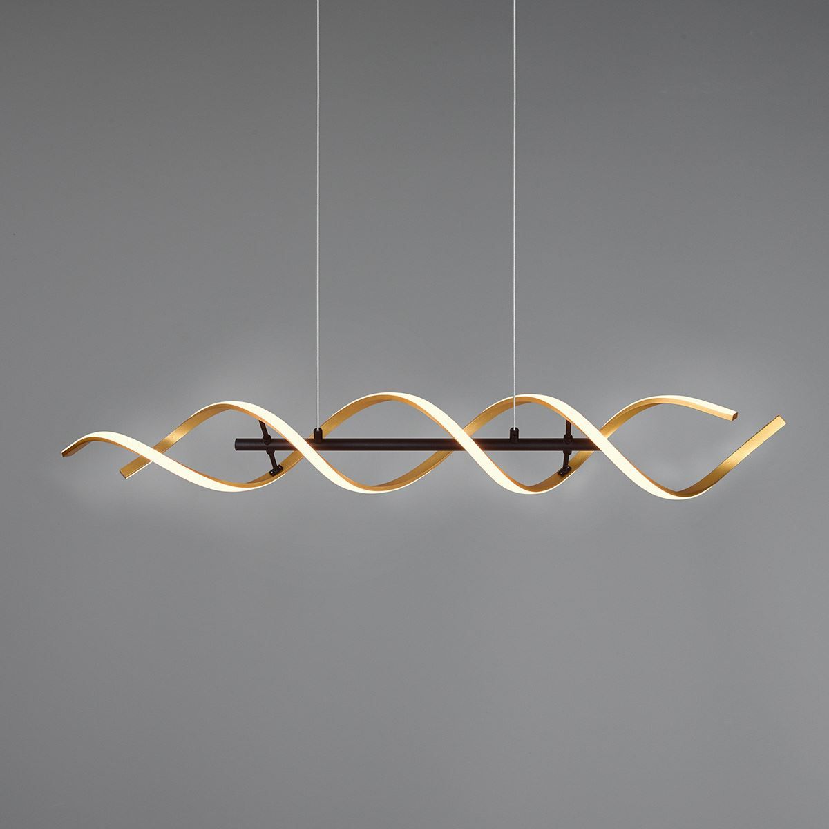 Kronleuchter & Deckenlampen: LED Pendelleuchte, Dimmbar, Gold – Neu (gemäss Beschreibung) aus Kreuzlingen von Smart-Light 9