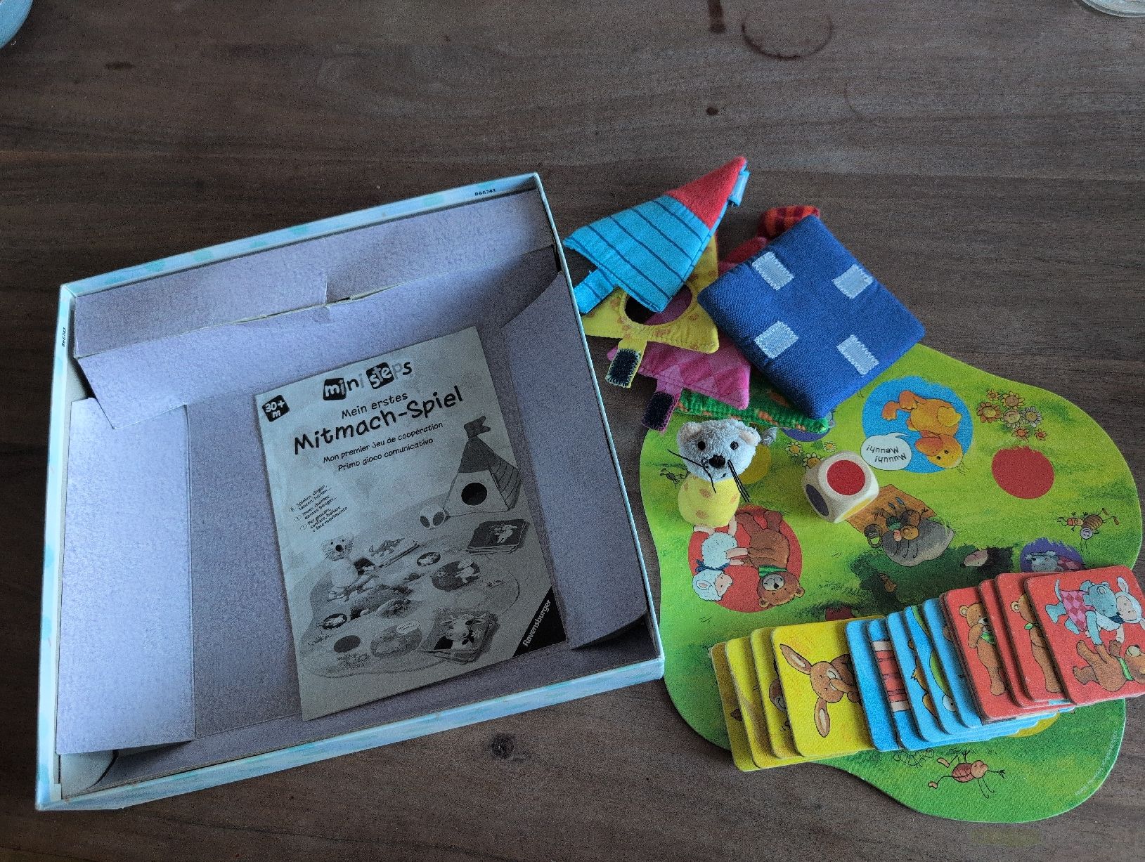 Ravensburger Giochi: Tolles Mitmach-Spiel für Kleinkinder - Komplett! – Usato da Ittigen venduto da Samsalabim 2