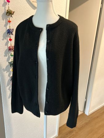 Damen Strickjacke schwarz von H & M Grösse M