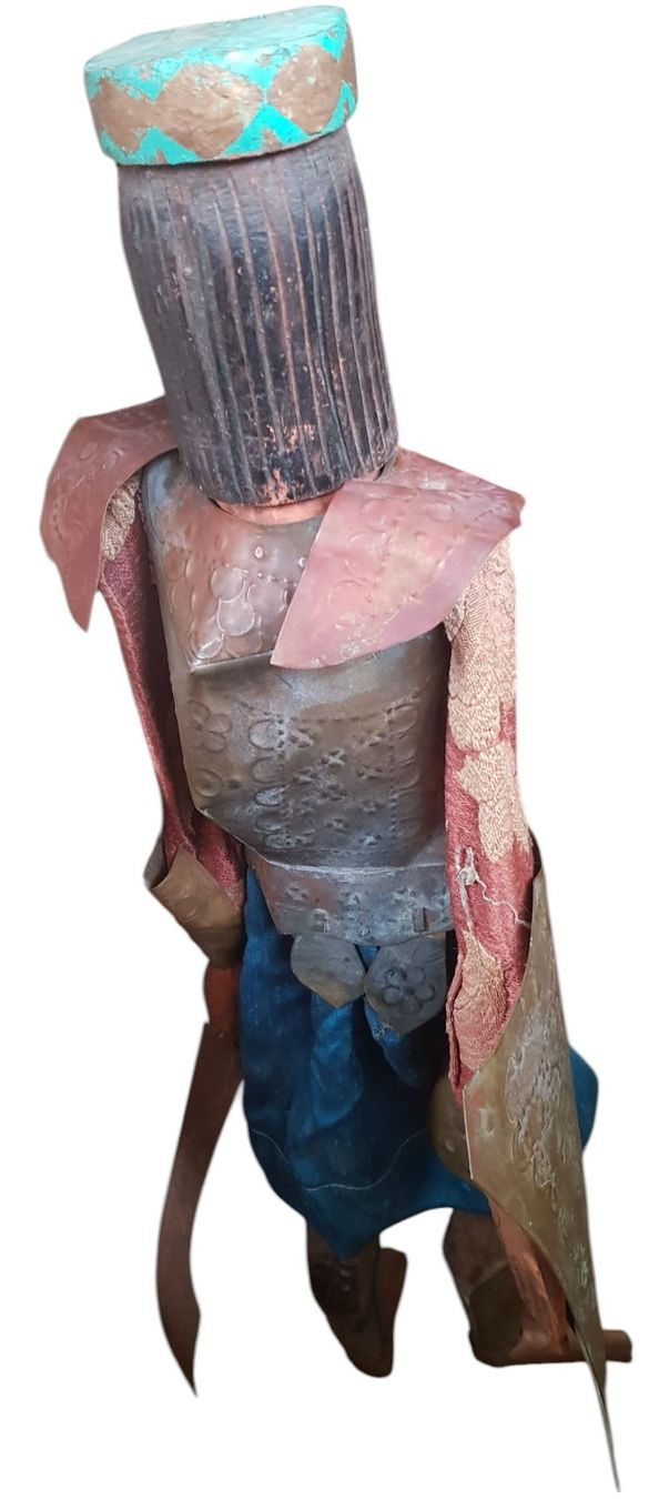 Figuren: Marionette Samurai Krieger antik – Gebraucht aus Mörschwil von antiksalon 2